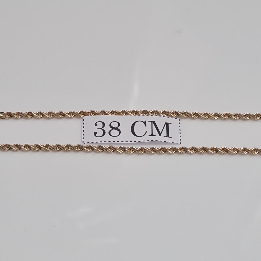 CADENA ORO 10 K 1,80 GRMS (SEMINUEVO)