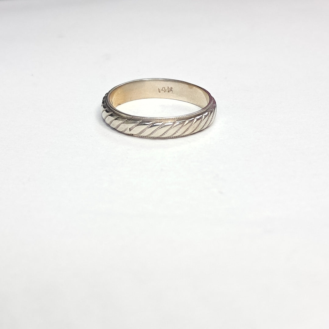 ARGOLLA ORO BLANCO 14 K 2,10 GRMS (SEMINUEVO)
