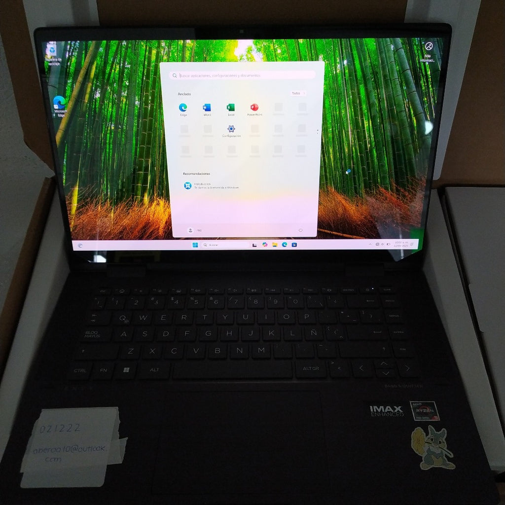 LAPTOP HP ENVY X360 15-FH0000LA (2 EN 1) (2023) 512 GB SSD 8 GB RAM (SEMINUEVO)