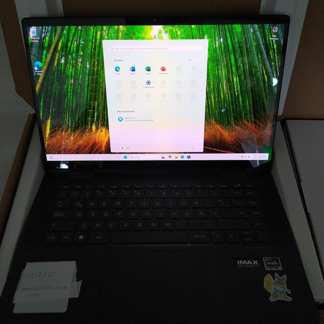 LAPTOP HP ENVY X360 15-FH0000LA (2 EN 1) (2023) 512 GB SSD 8 GB RAM (SEMINUEVO)