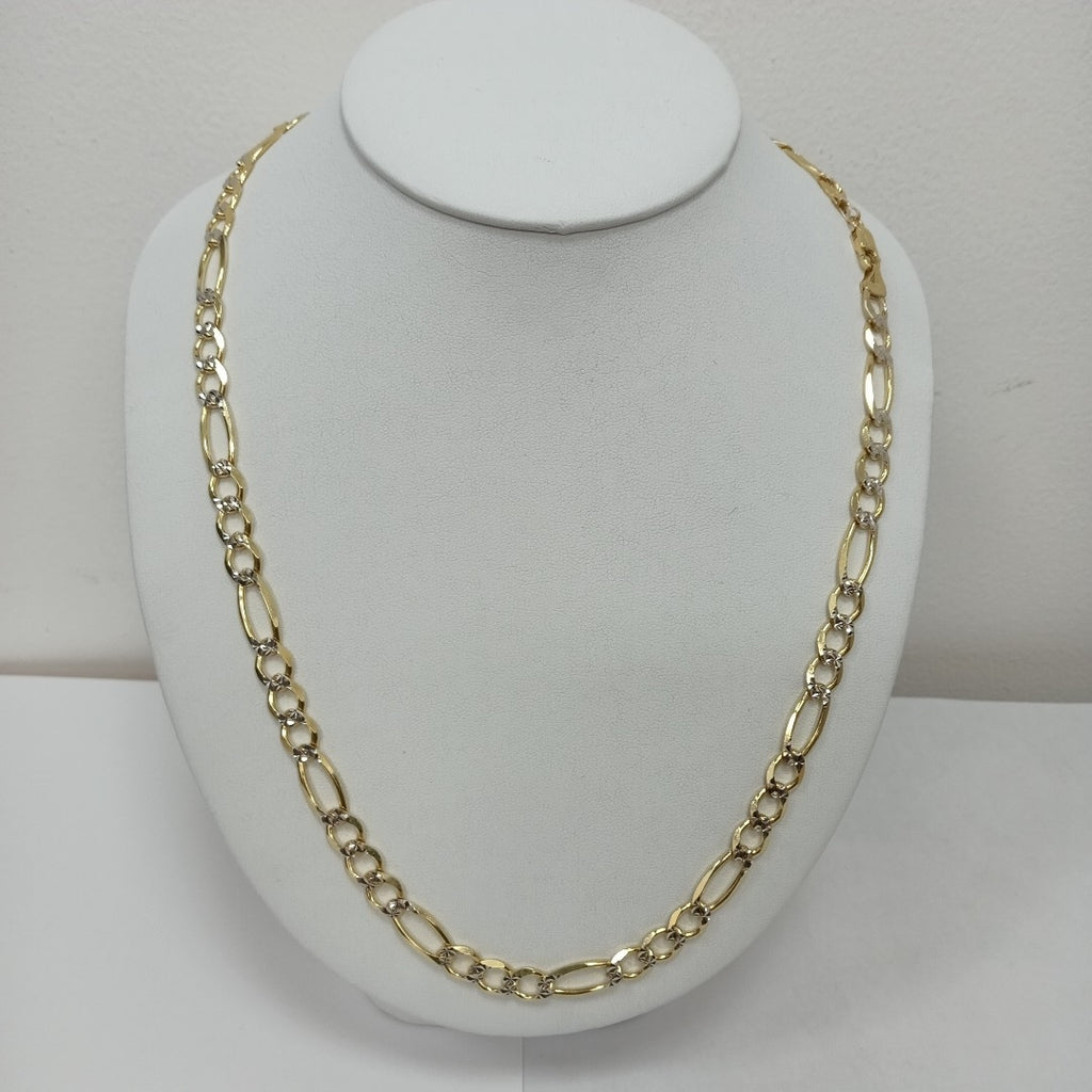 CADENAS CARTIER 3*1 DIAMANTADA ORO 14K 42.1 (NUEVO)