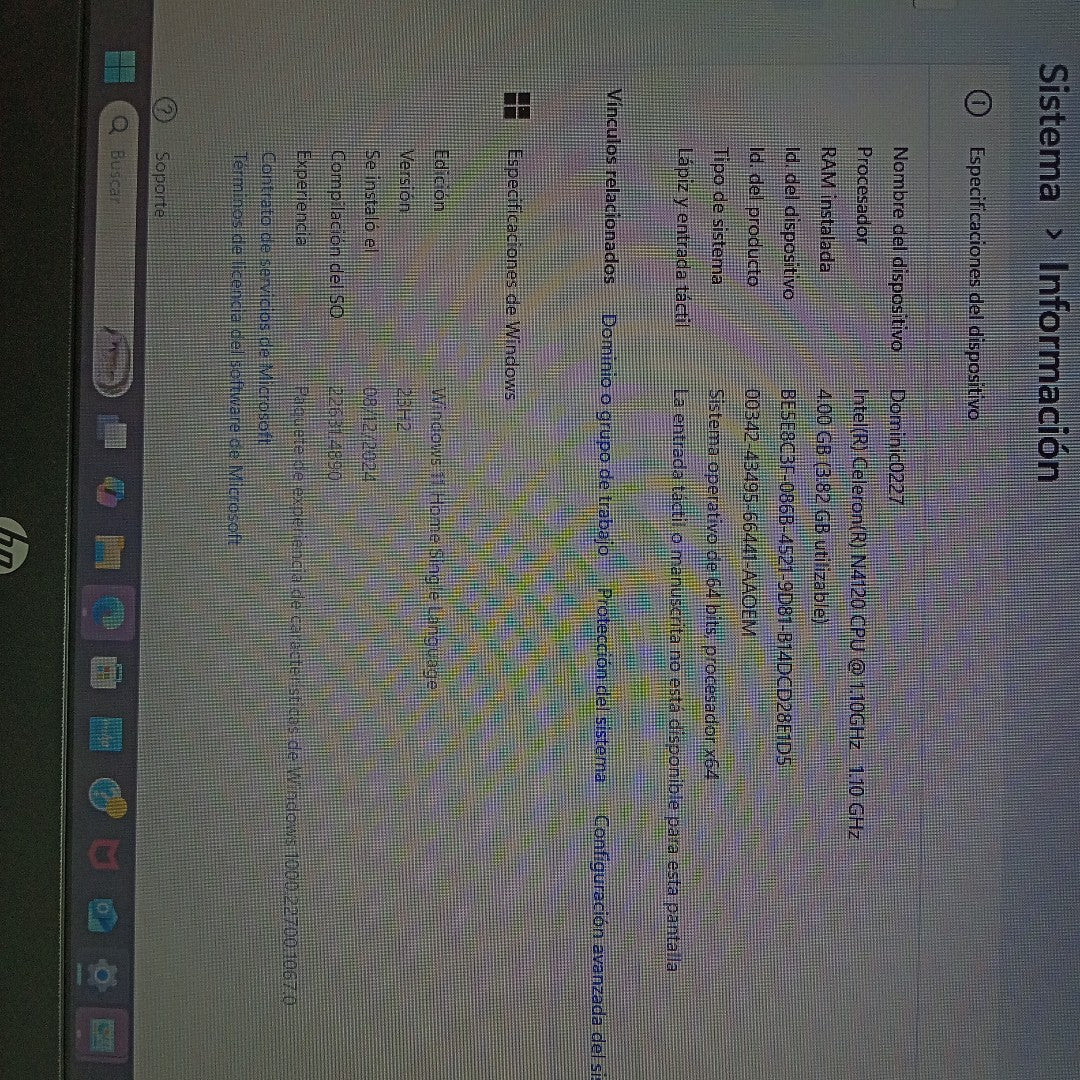 LAPTOP HP 15-FD0045LA (2024) 512 GB SSD 8 GB RAM