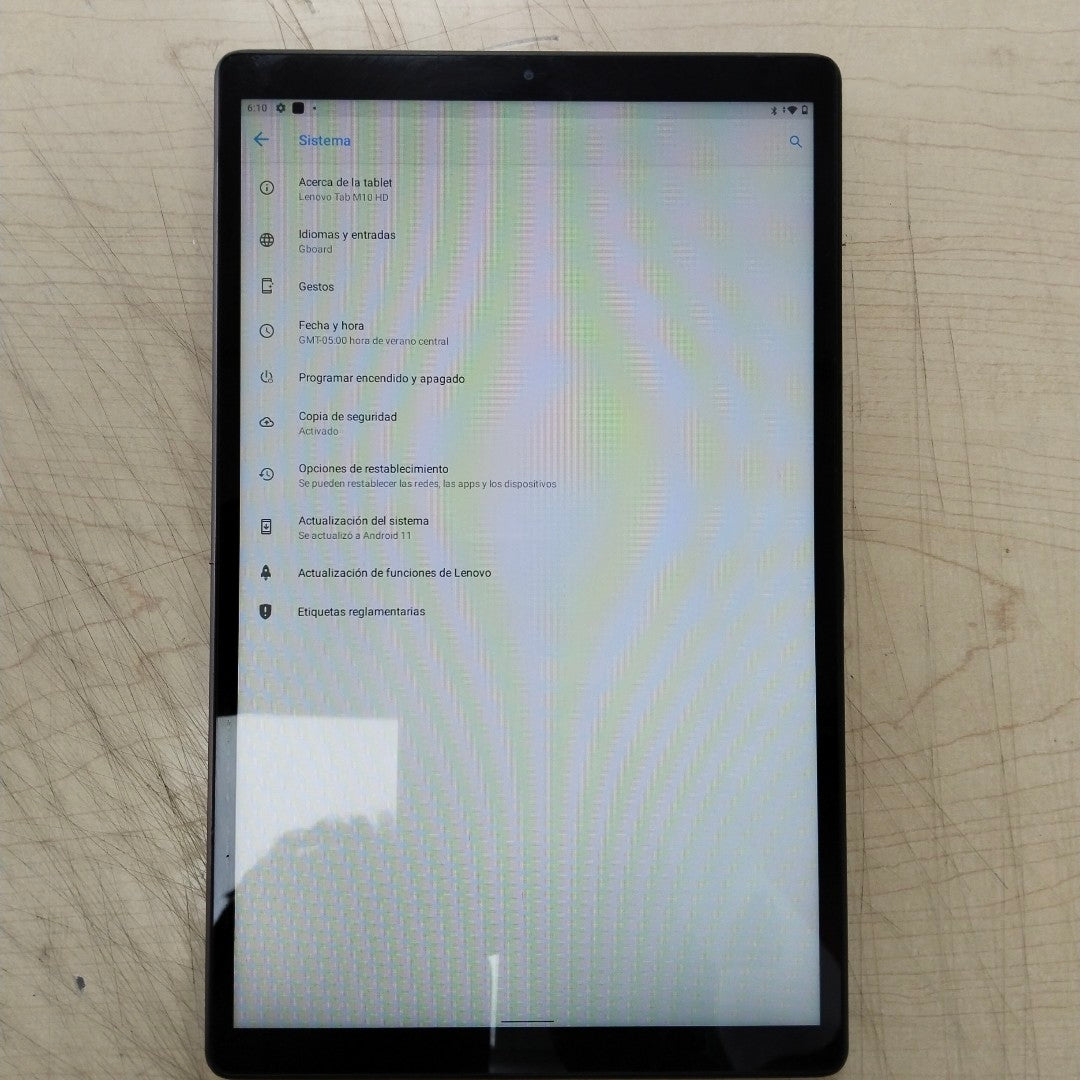 TABLETA LENOVO TAB M10 HD TB-X306F 64 GB 4 GB RAM (SEMINUEVO)