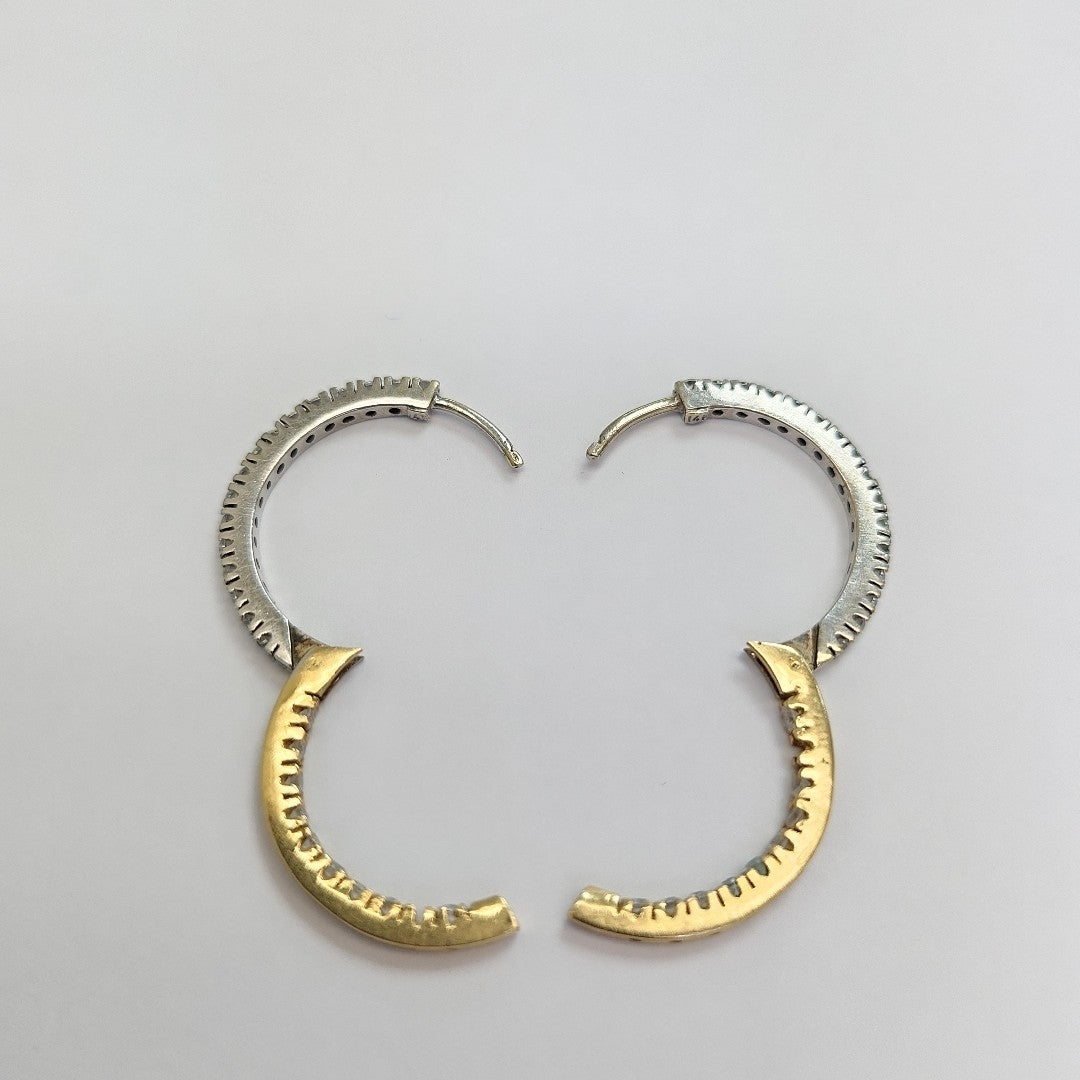 ARRACADAS PAR ORO 14 K 5,40 GRMS (SEMINUEVO)