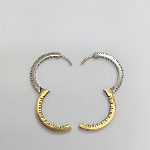 ARRACADAS PAR ORO 14 K 5,40 GRMS (SEMINUEVO)