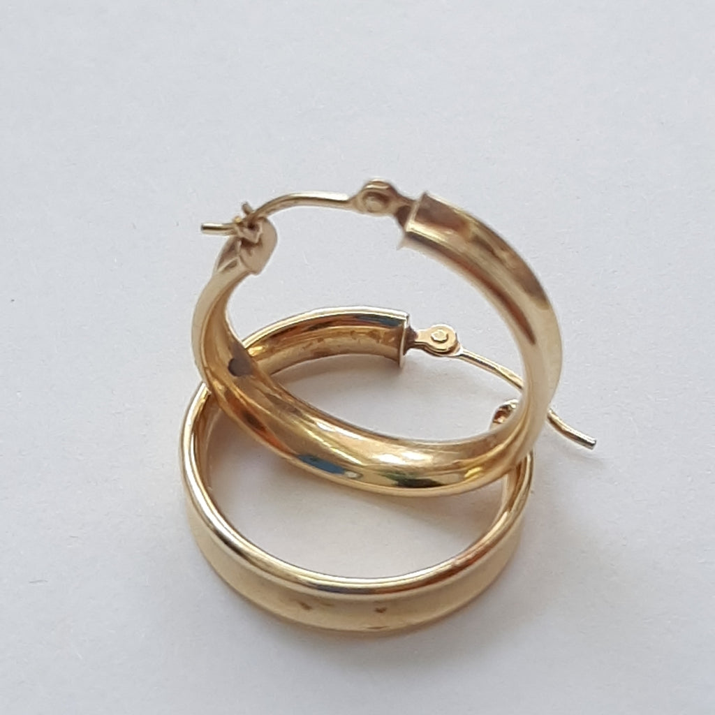 ARRACADAS PAR ORO 14 K 2,60 GRMS (SEMINUEVO)