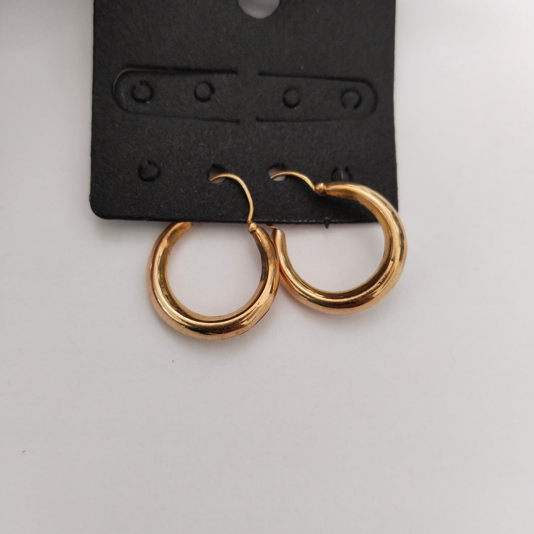 ARRACADAS PAR ORO 10 K 1,20 GRMS (SEMINUEVO)