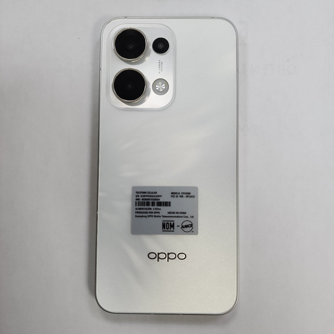 CELULAR OPPO  RENO13 5G CPH2689 (2024) 512 GB 12 GB RAM (SEMINUEVO)
