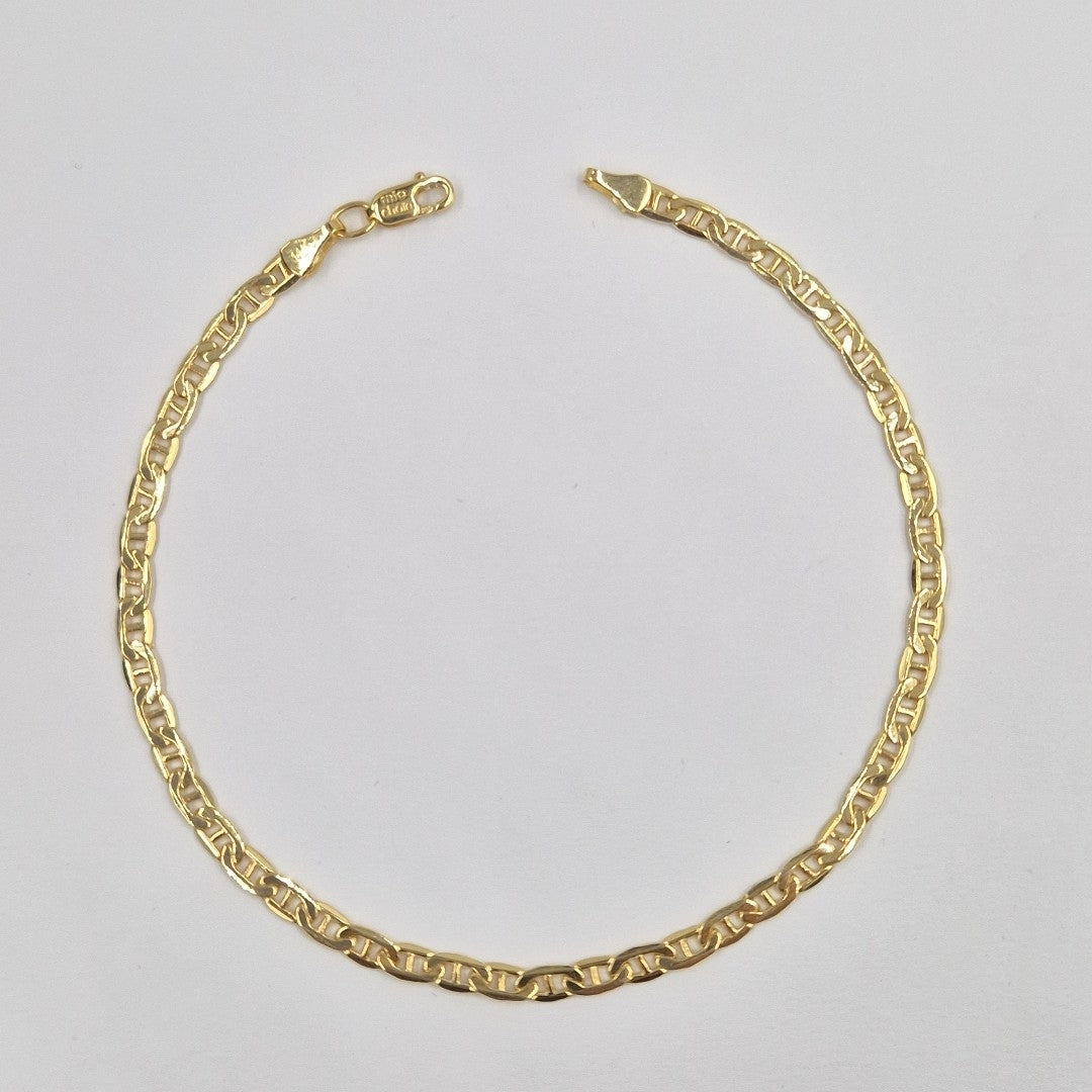 PULSERAS CABALLERO GUCCHI ORO 14K 4.5 (NUEVO)
