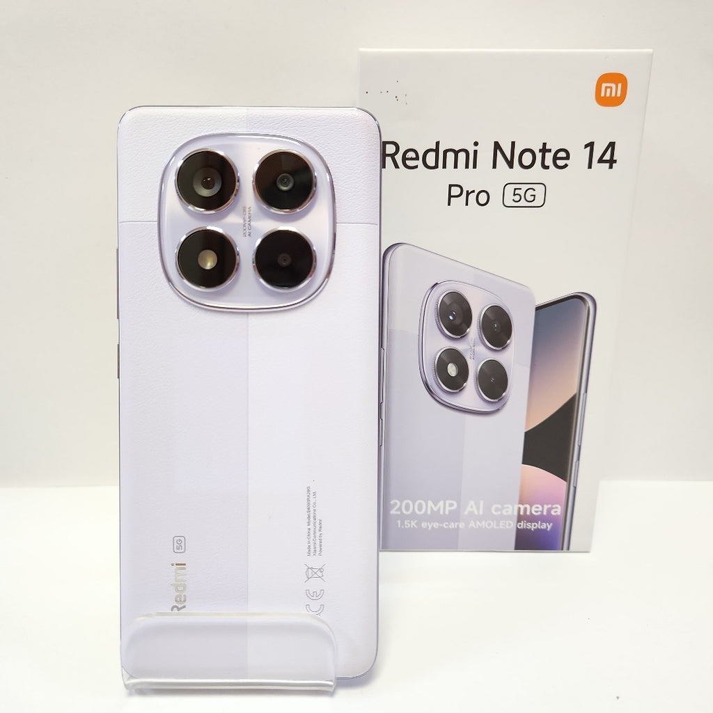 CELULAR XIAOMI REDMI NOTE 14 PRO 5G 24090RA29G (2025) 256 GB 8 GB RAM (SEMINUEVO)