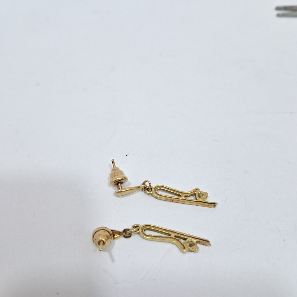 ARETES PAR ORO 14 K 3,00 GRMS (SEMINUEVO)