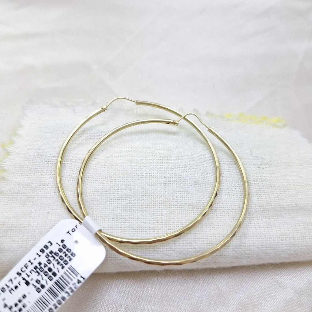 ARRACADAS PAR ORO 14 K 3,40 GRMS (SEMINUEVO)