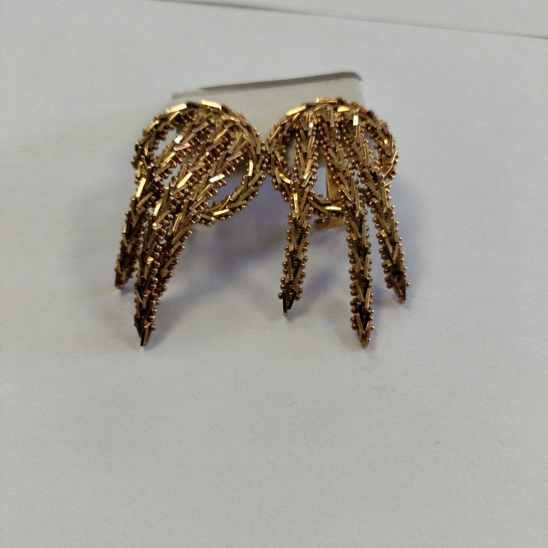 ARETES PAR ORO 18 K 18,80 GRMS (SEMINUEVO)