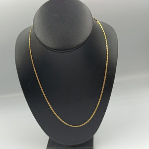 CADENAS VALENTINA/ESPEJO ORO 14K 3.1 (NUEVO)