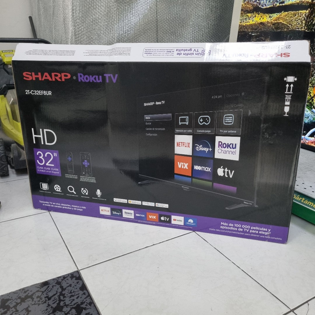 PANTALLA SHARP 2T-C32EF8UR (2023) 32" LED HD