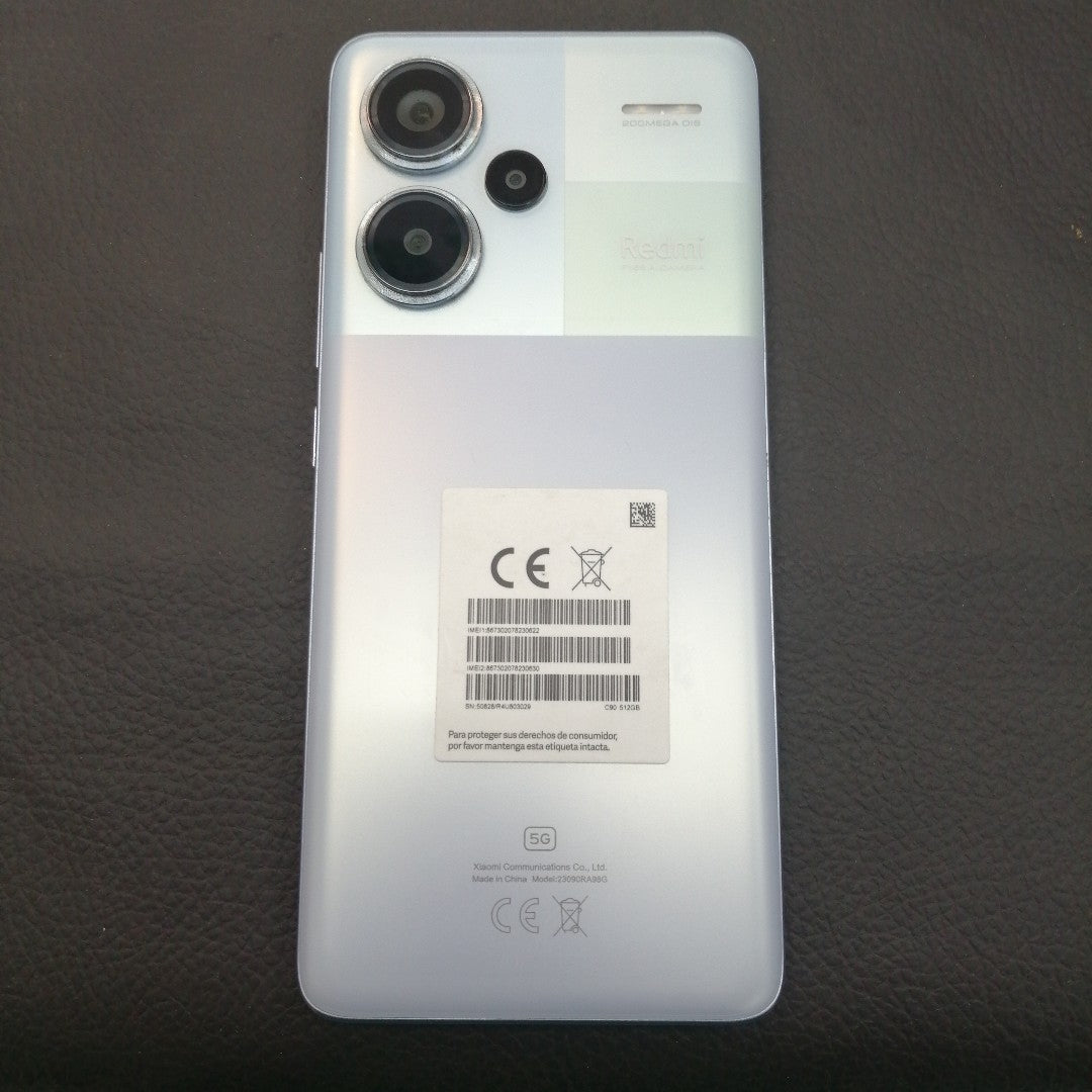 CELULAR XIAOMI REDMI NOTE 13 PRO+ 5G 23090RA98G (2023) 512 GB 12 GB RAM (SEMINUEVO)