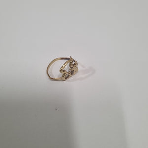 ANILLO. ORO. 10 K 1.8 GRMS (SEMINUEVO)