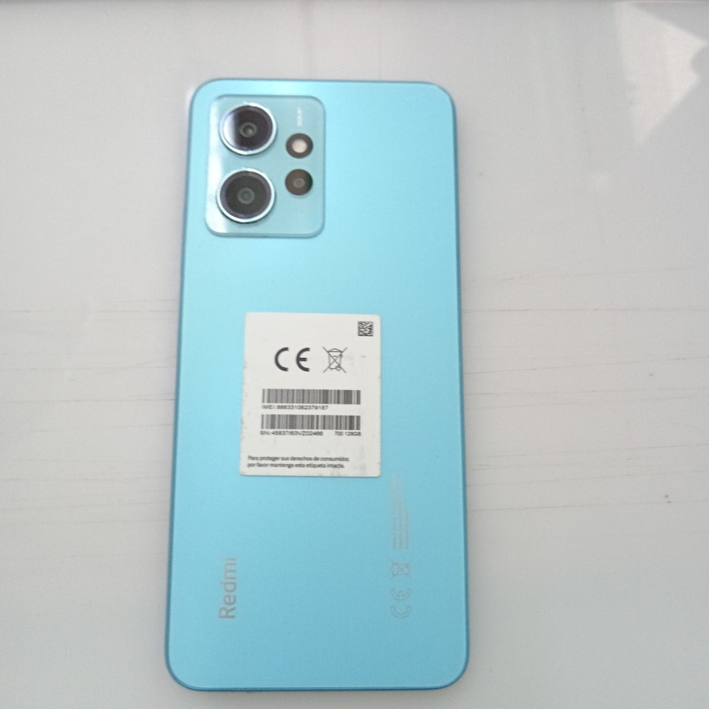 CELULAR XIAOMI REDMI NOTE 12 23028RA60L (2022) 128 GB 4 GB RAM (SEMINUEVO)