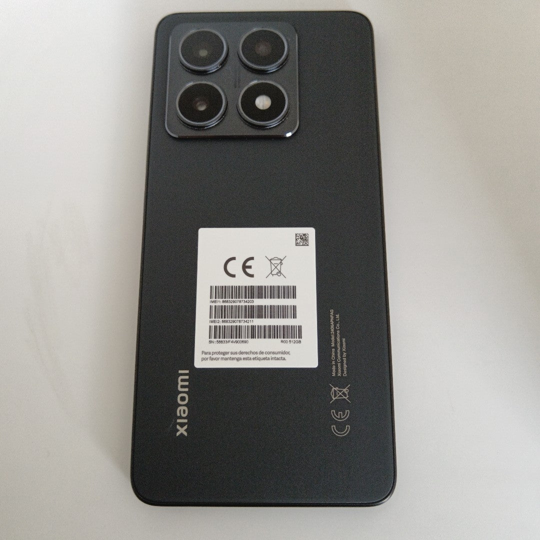 CELULAR XIAOMI 14T 5G 2406APNFAG (2024) 512 GB 12 GB RAM (SEMINUEVO)