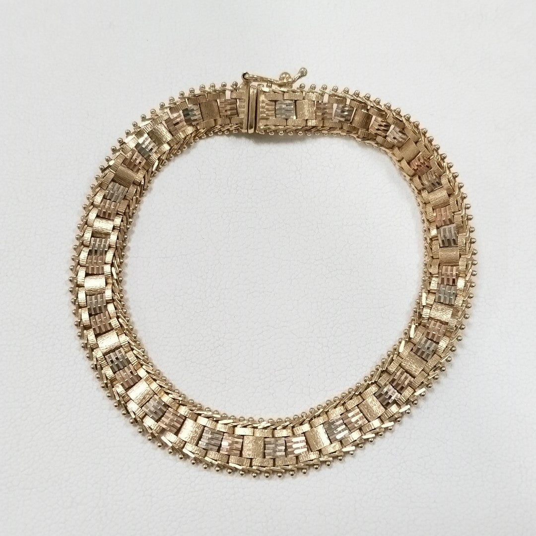 PULSERA ORO 14 K 12,90 GRMS (SEMINUEVO)