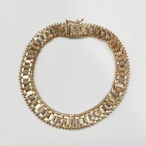 PULSERA ORO 14 K 12,90 GRMS (SEMINUEVO)