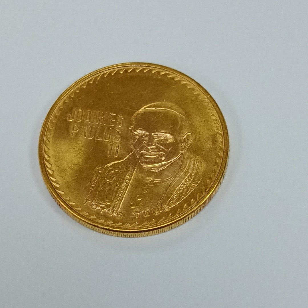 MEDALLA CONMEMORATIVA ORO 21 K 34,60 GRMS (SEMINUEVO)