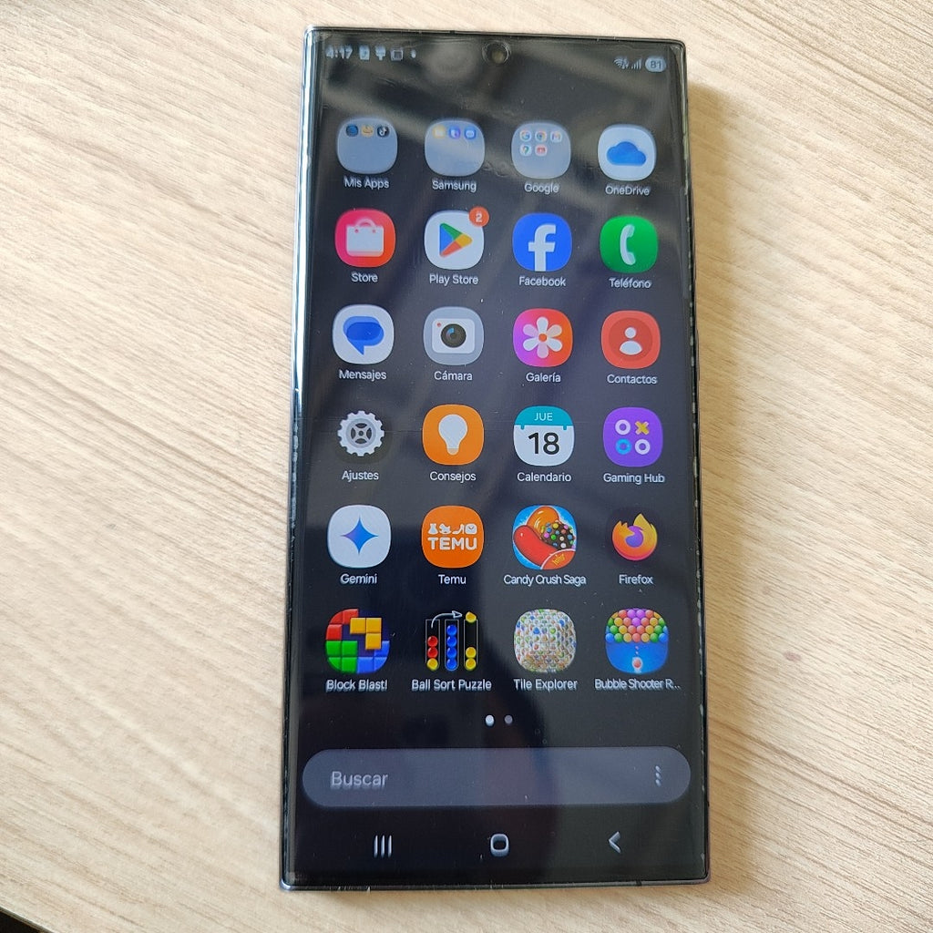 CELULAR SAMSUNG GALAXY S23 ULTRA SM-S918B 256 GB 8 GB RAM (SEMINUEVO)