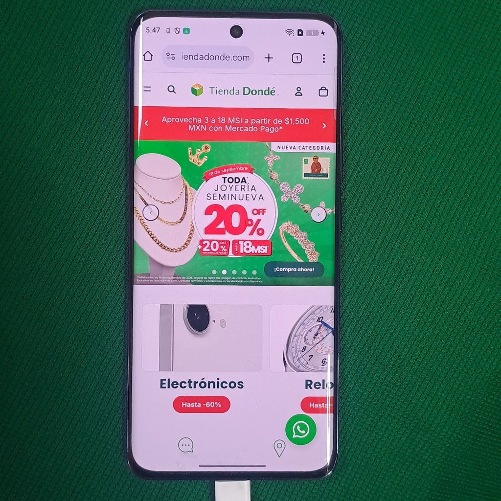 CELULAR OPPO   RENO12 5G CPH2625 (2024) 512 GB 12 GB RAM (SEMINUEVO)