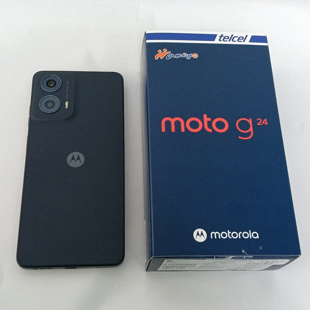 CELULAR MOTOROLA MOTO G24 XT2423-1 (2024) 256 GB 4 GB RAM (SEMINUEVO)