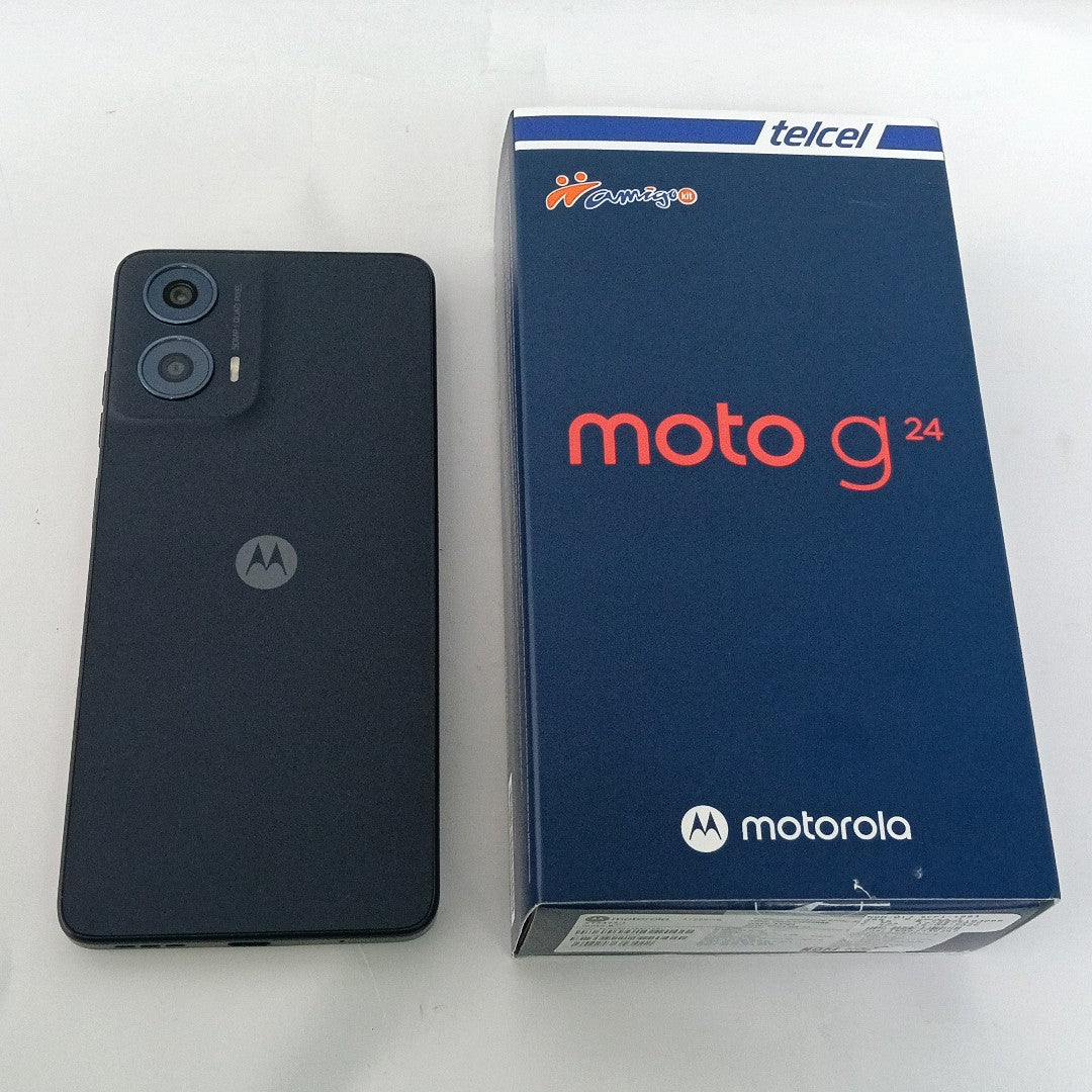 CELULAR MOTOROLA MOTO G24 XT2423-1 (2024) 256 GB 4 GB RAM (SEMINUEVO)