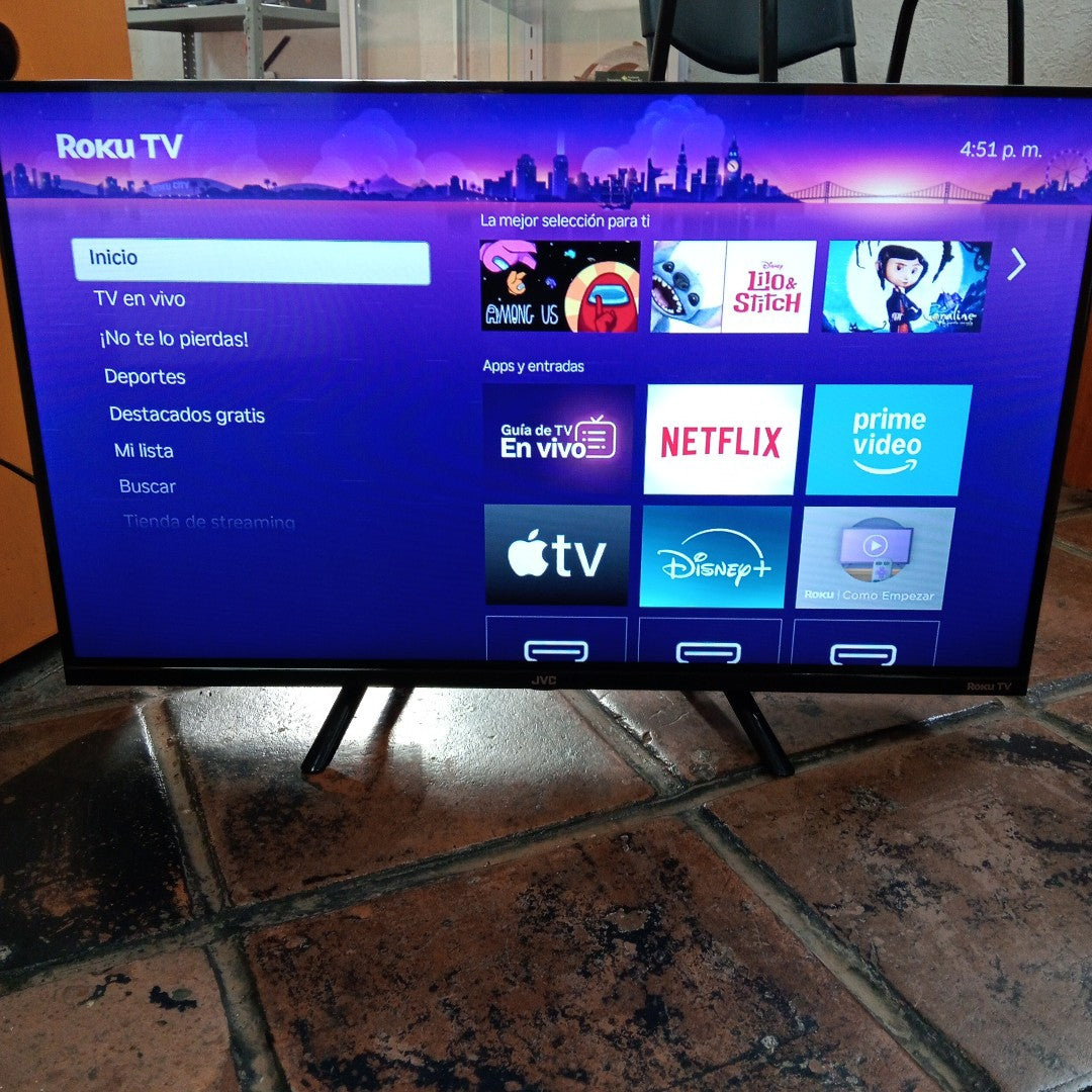 PANTALLA JVC SI32RF (2024) 32" LED HD (SEMINUEVO)