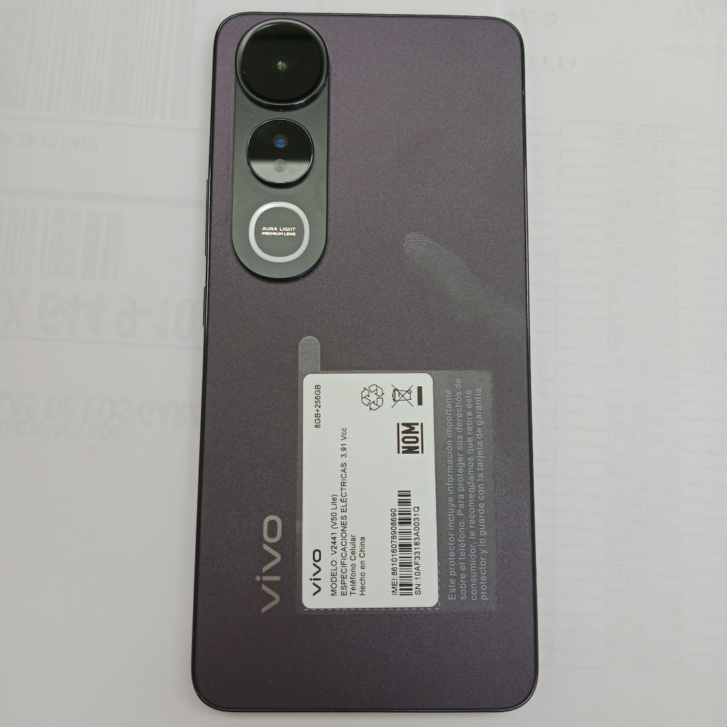 CELULAR VIVO V50 LITE V2441 (2025) 256 GB 8 GB RAM (SEMINUEVO)