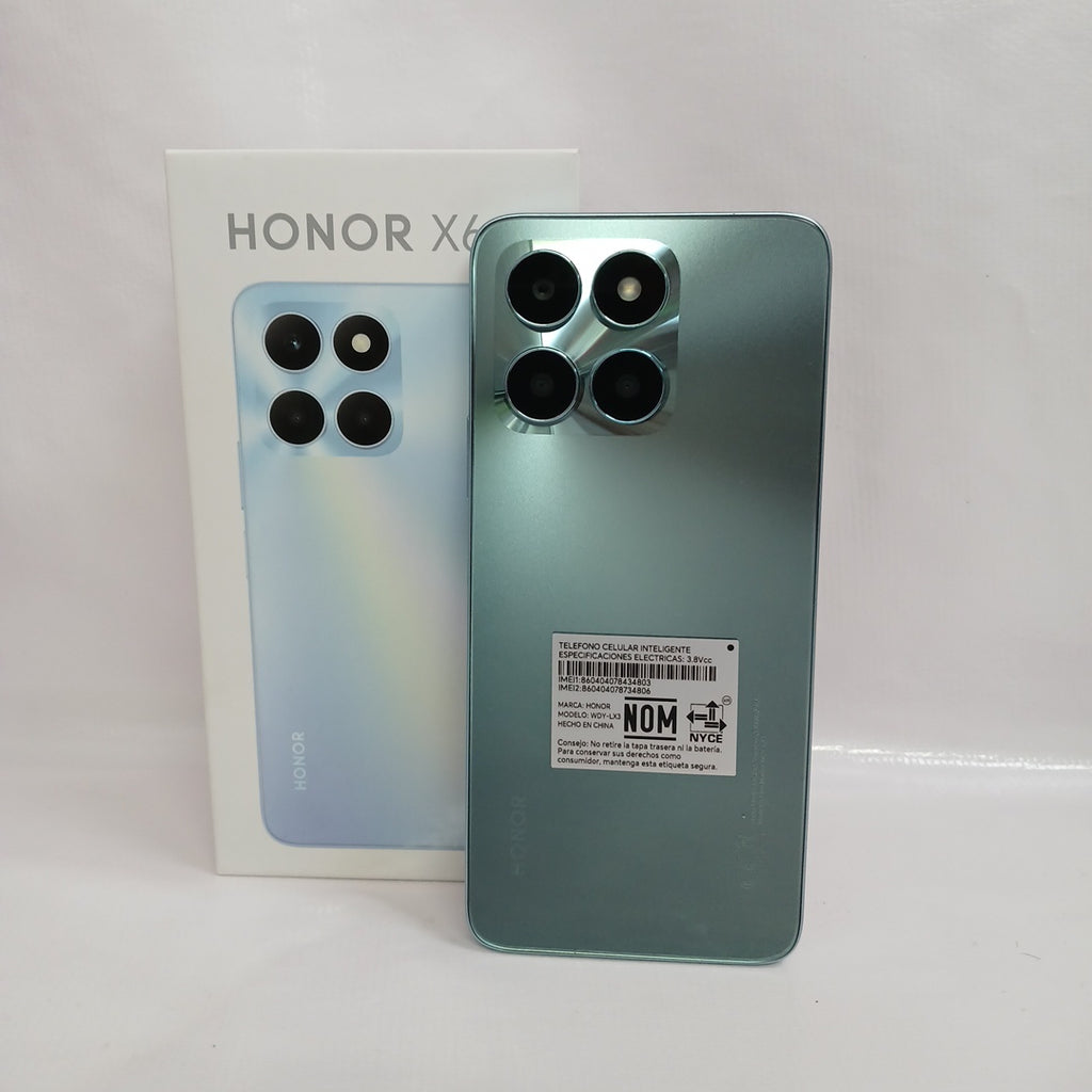 CELULAR HONOR X6A WDY-LX3 (2023) 128 GB 4 GB RAM (SEMINUEVO)