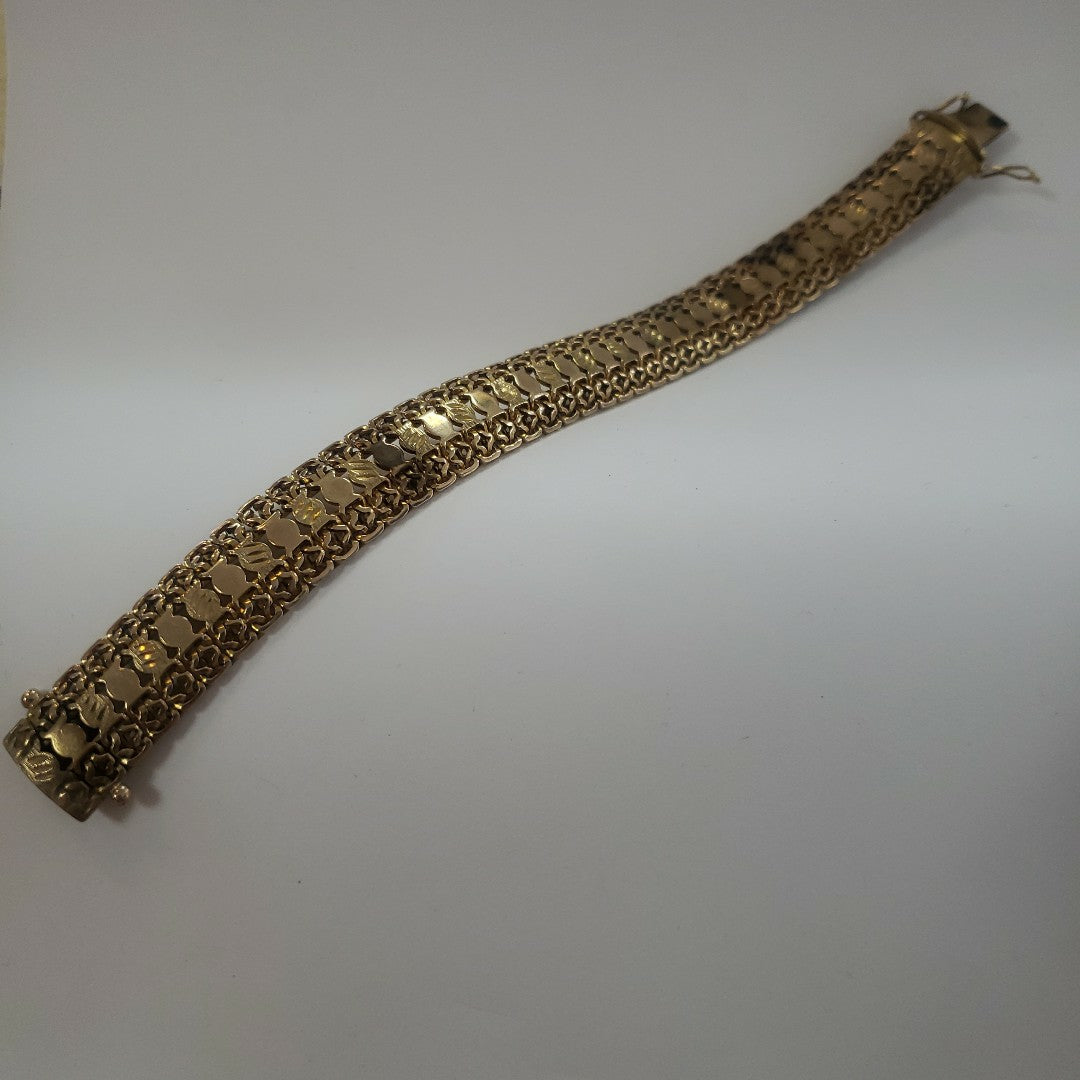 PULSERA RIGIDA ORO 8 K 29,50 GRMS (SEMINUEVO)