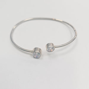 PULSERA RIGIDA PLATA 8,30 GRMS (SEMINUEVO)