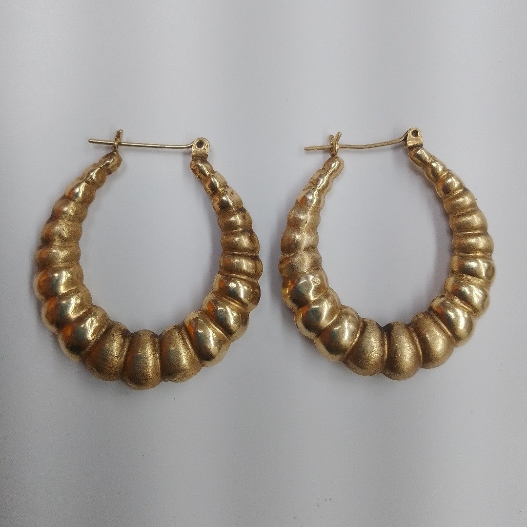 ARETES PAR ORO 14 K 4,50 GRMS (SEMINUEVO)