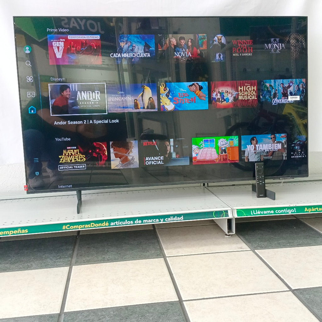 PANTALLA SAMSUNG UN50DU8000F (2024) 50" LED 4K (SEMINUEVO)