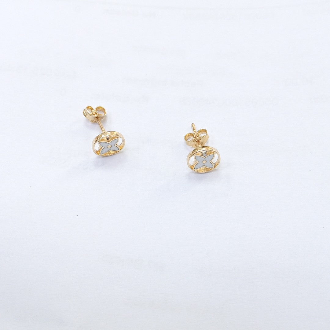 BROQUELES ORO 14K 1.1 (NUEVO)