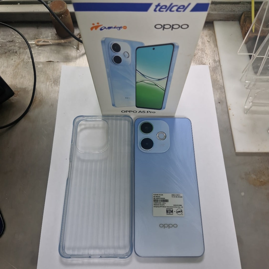 CELULAR OPPO  A5 PRO CPH2711 (2025) 256 GB 8 GB RAM (SEMINUEVO)