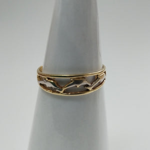 ANILLITO ORO,RODIADO 14 K 1,50 GRMS (SEMINUEVO)