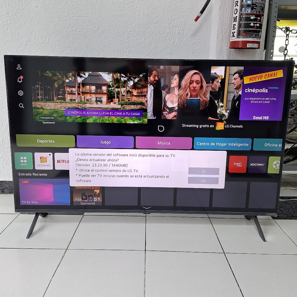 PANTALLA LG 55QNED80TSA (2024) 55" QLED 4K