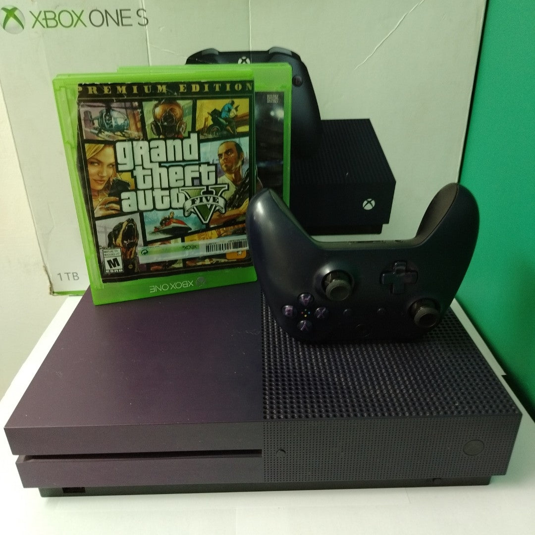 CONSOLA DE VIDEOJUEGO MICROSOFT XBOX ONE S 1 TB (SEMINUEVO)