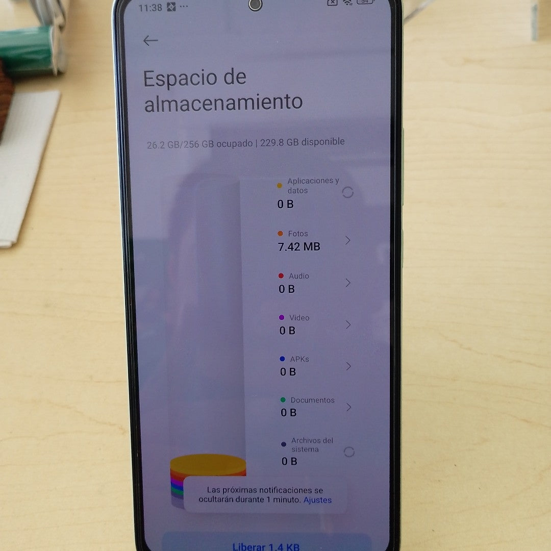 CELULAR XIAOMI REDMI NOTE 14 24117RN76L (2025) 256 GB 8 GB RAM (SEMINUEVO)