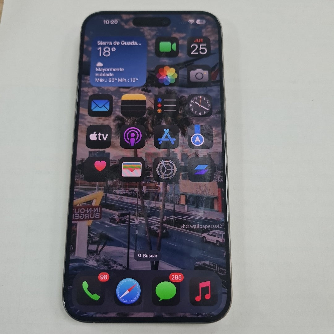 CELULAR APPLE IPHONE 15 PRO MAX A3105 (2023) 256 GB 8 GB RAM (SEMINUEVO)