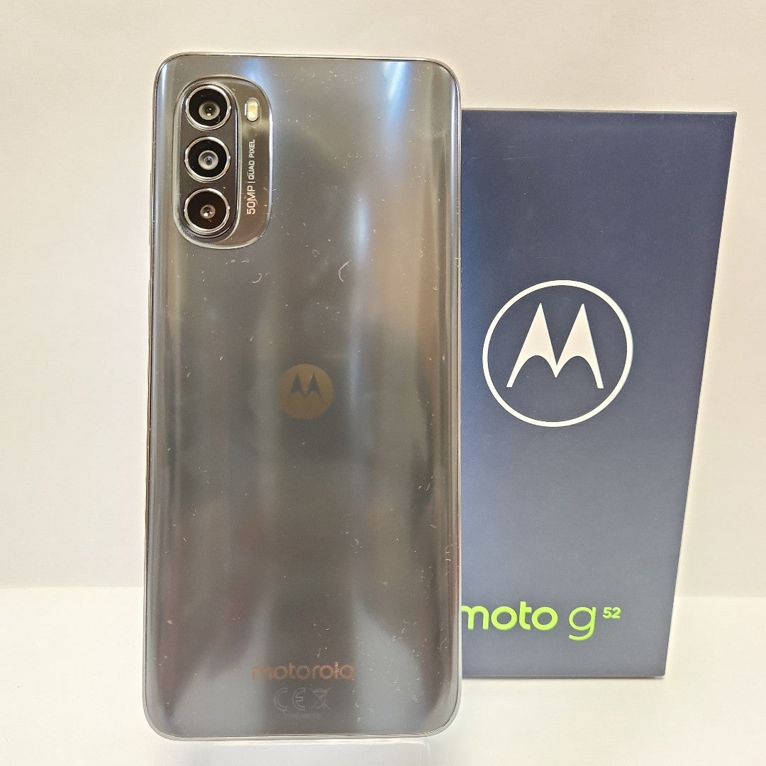 CELULAR MOTOROLA MOTO G52 XT2221-2 256 GB 6 GB RAM (SEMINUEVO)
