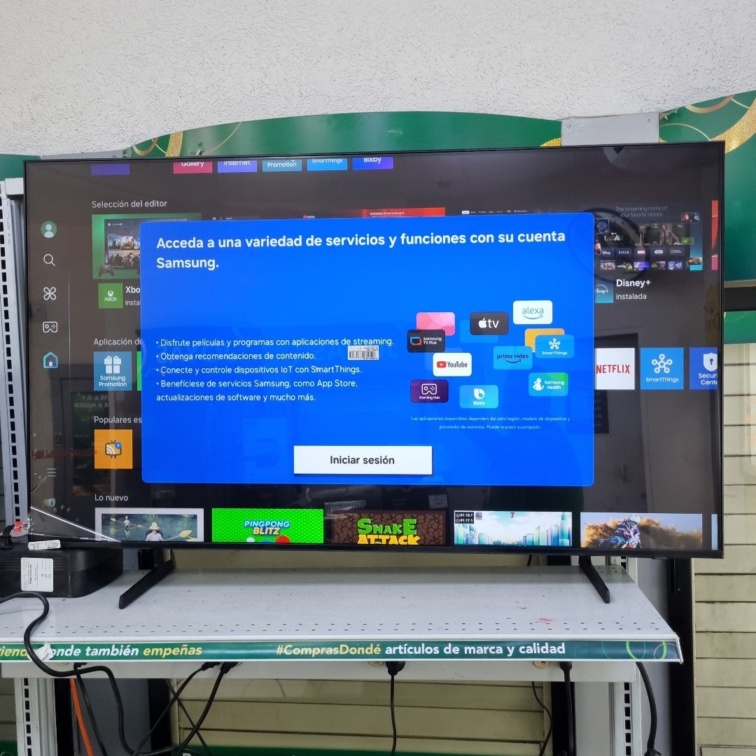 PANTALLA SAMSUNG UN55DU7000F (2024) 55" LED 4K (SEMINUEVO)