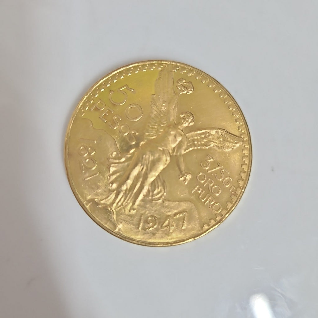 K1 41,60 GRMS - DTO. 0,00 GRMS - 21 K - AVALÚO 76003,20 * IDENTIFICACIÓN MONEDA NOMINATIVA * MONEDAS PESOS 50 PESOS (SEMINUEVO)
