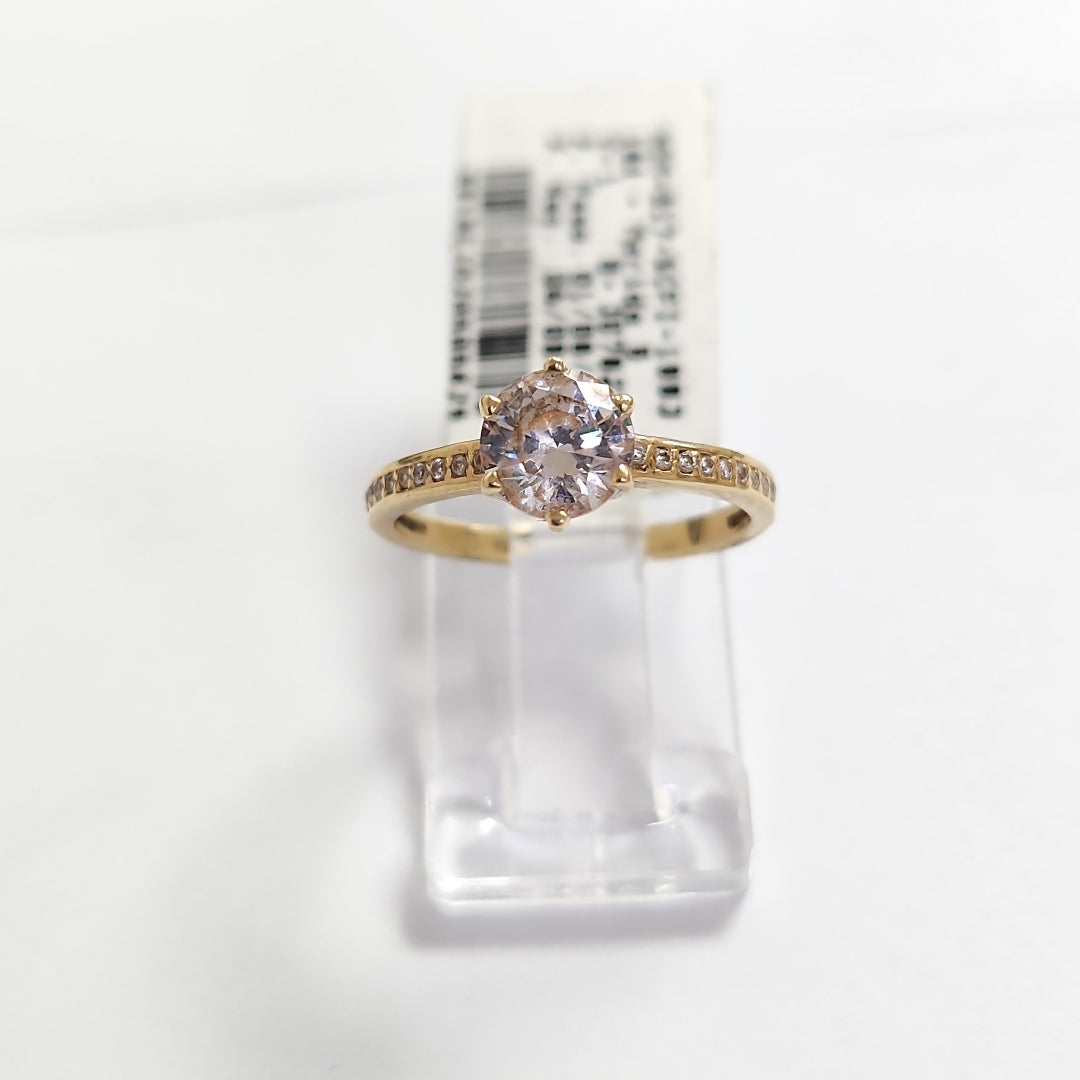 SOLITARIO. ORO. 10 K 2 GRMS (SEMINUEVO)