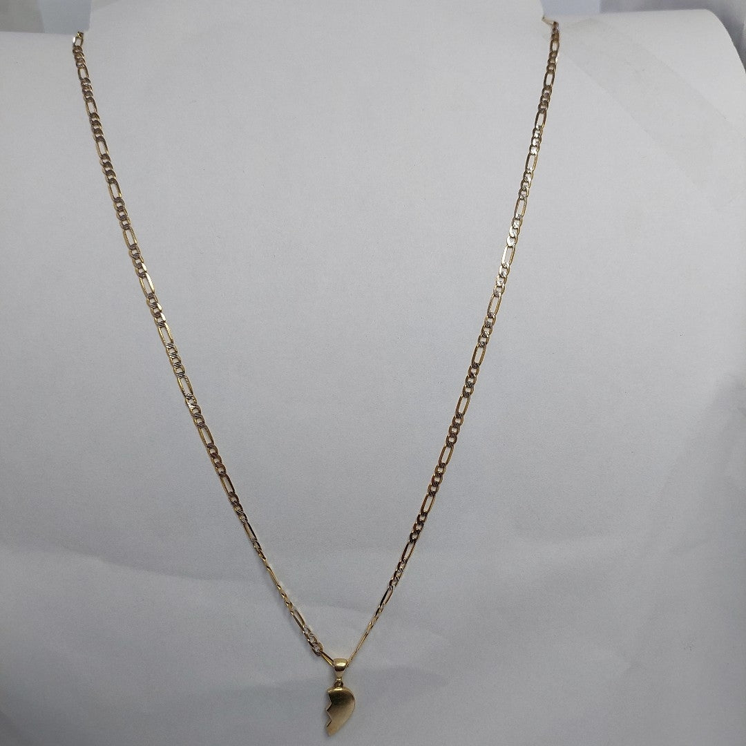 CADENA, DIJE ORO, RODIADO 14 K 5 GRMS (SEMINUEVO)
