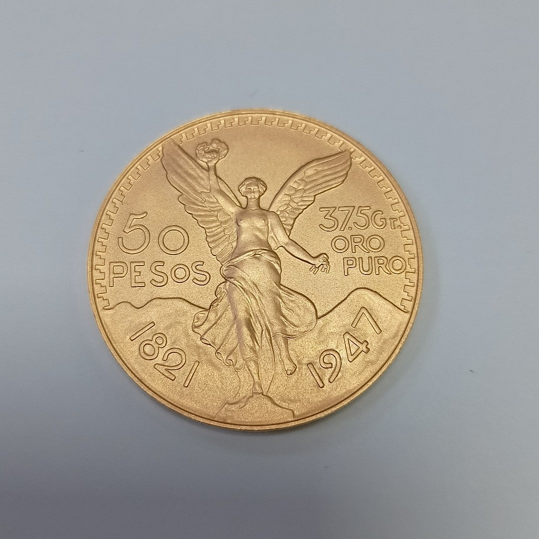 K1 41,60 GRMS - DTO. 0,00 GRMS - 21 K - AVALÚO 79534,21 * IDENTIFICACIÓN OTRO * MONEDAS PESOS 50 PESOS * MATERIALES (SEMINUEVO)